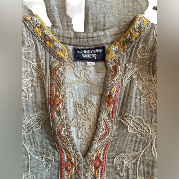 Johnny Was Tunic Top SZ S - Picture 4 of 4